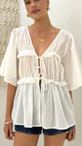 Raya Top White