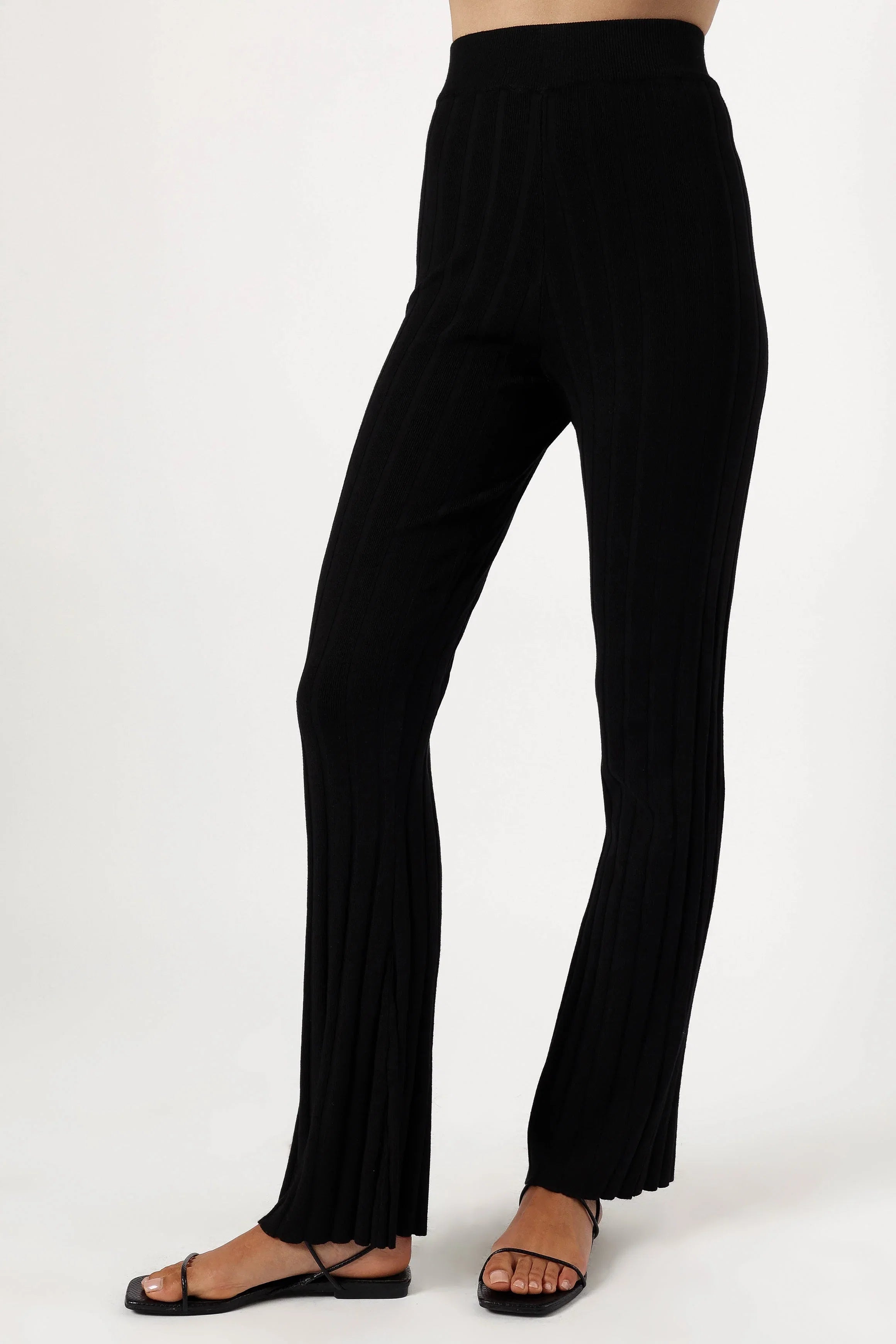Silvie Knitted Set Black