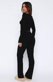 Dont Wake Me Up Pyjama Set Black