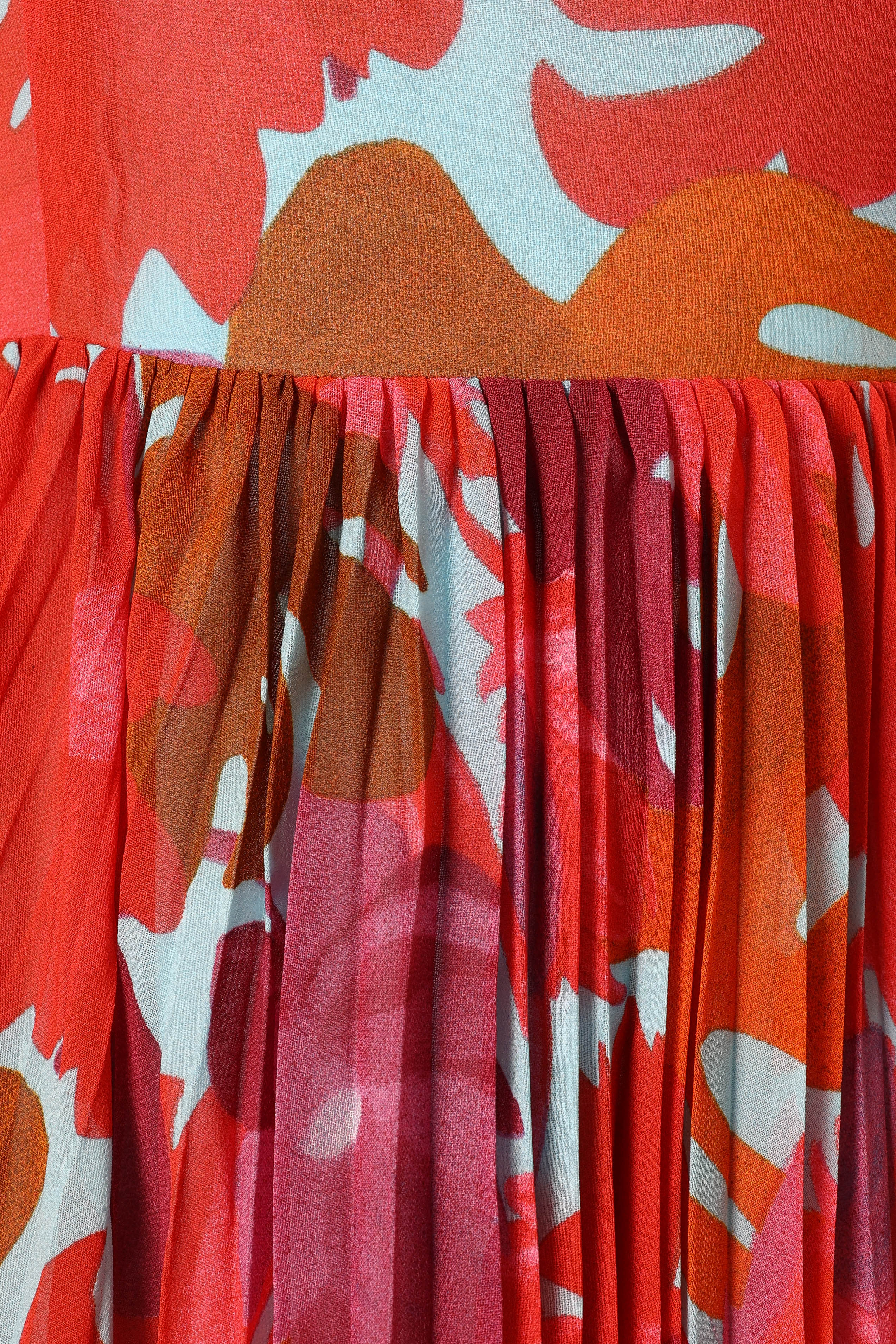Achanti Pleated Maxi Dress Pink Azalea
