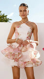 Soraya Mini Dress Pink Floral
