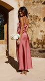 Ilana Maxi Dress Baked Rose