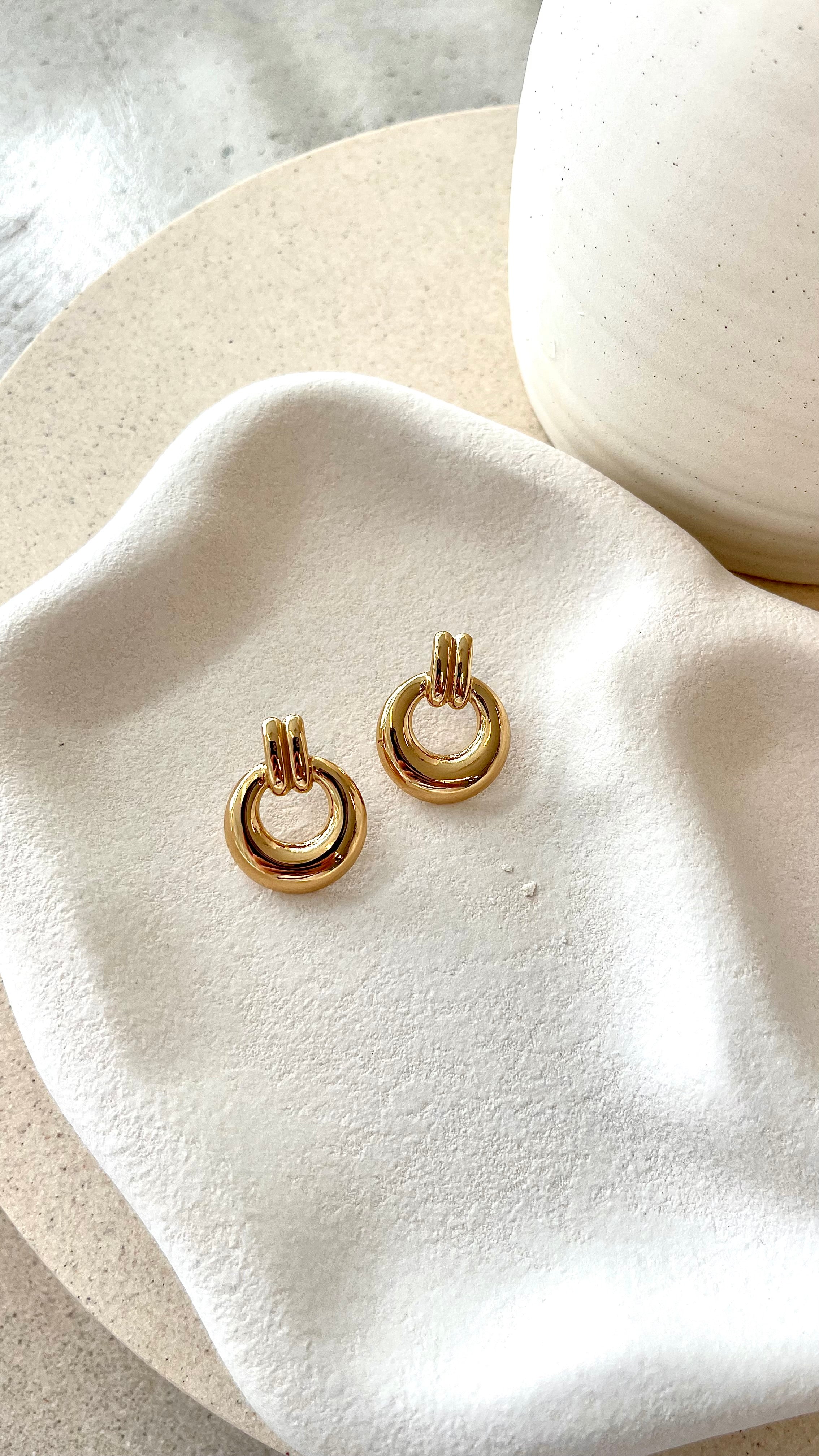 Paloma Earrings Gold