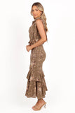Luna Two Piece Set Olive Print