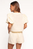 Hanna Short Set Yellow