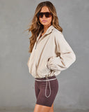 Fluid Motion Ripstop Bomber Jacket