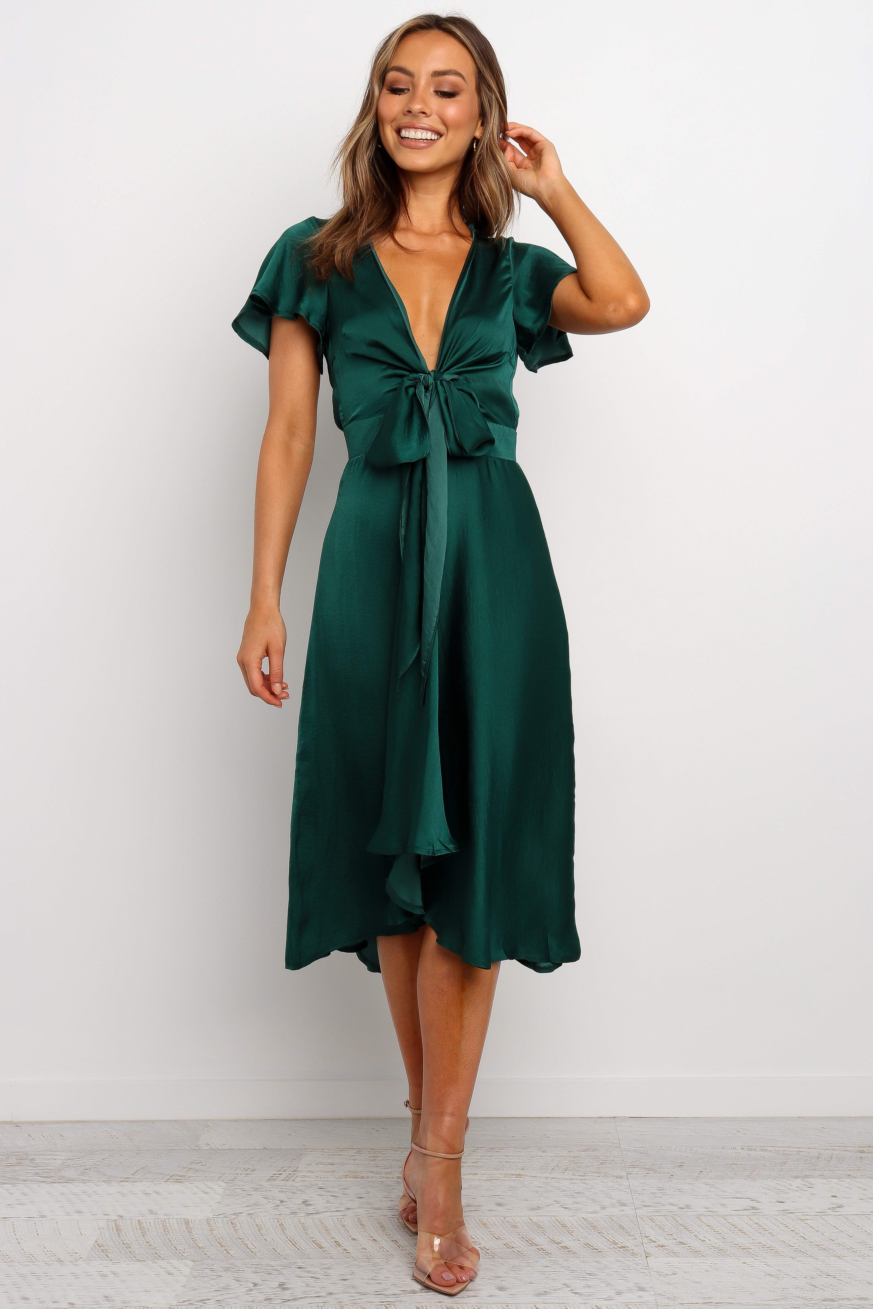 Montrose Dress Emerald