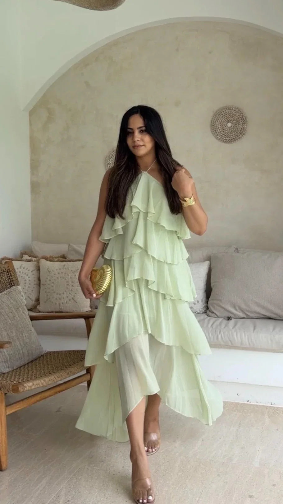 Soho Maxi Dress Sage
