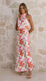 Marlie Maxi Dress Pink Floral