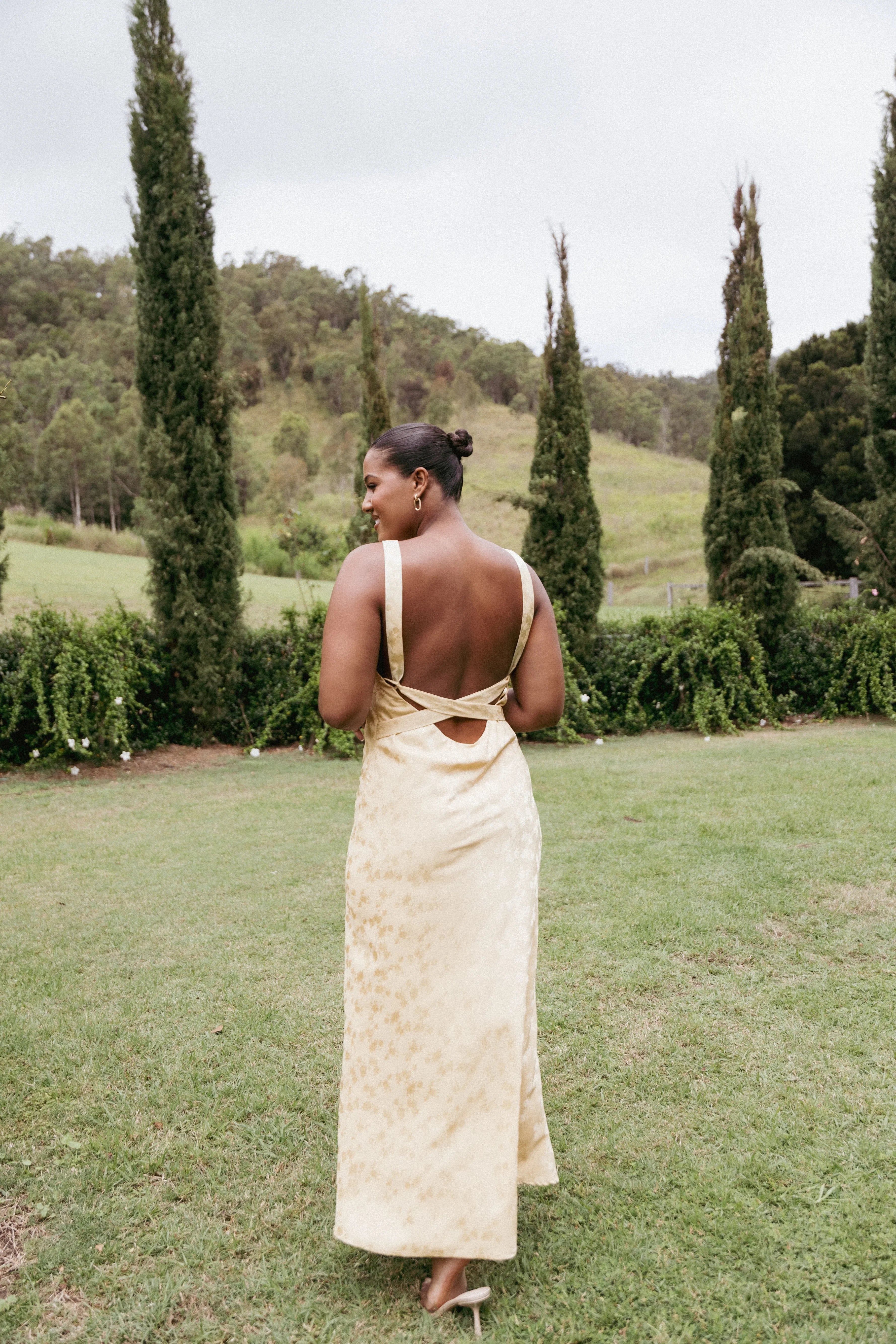 Malie Maxi Dress Lemon