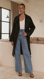 Cora Trench Coat Black