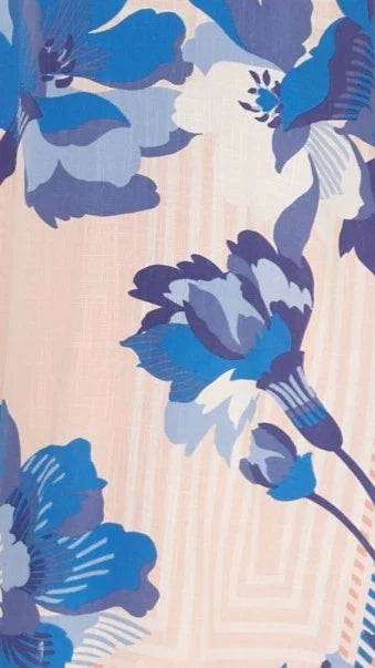 Sapphire Maxi Dress Blossom Print