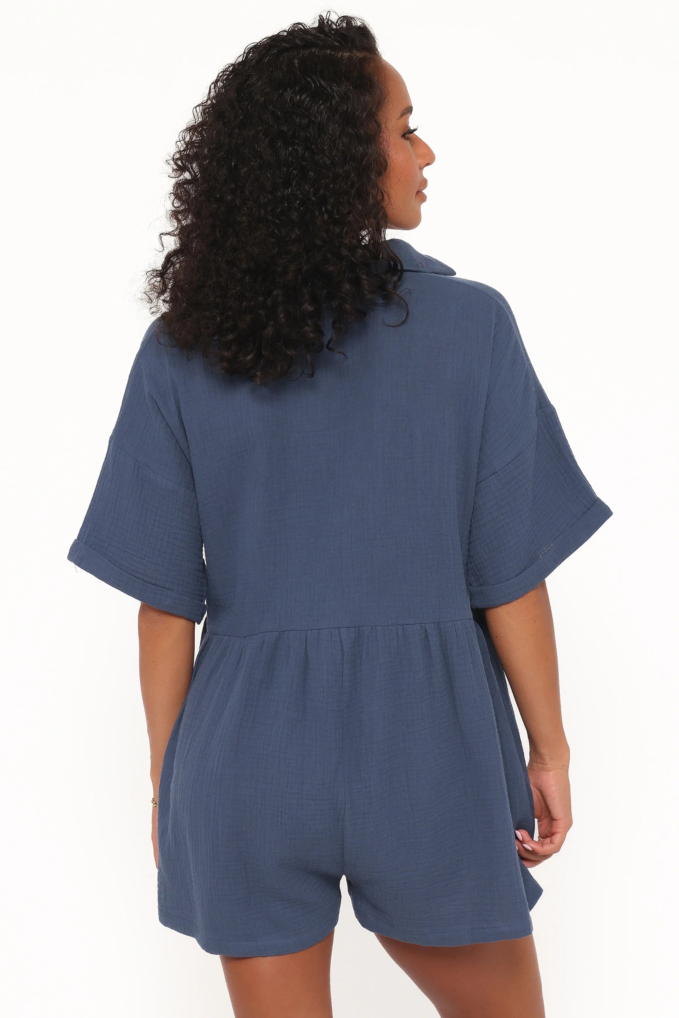 Winny Romper Denim Blue