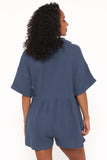 Winny Romper Denim Blue