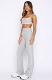 Volt Flare Leggings Grey Marle