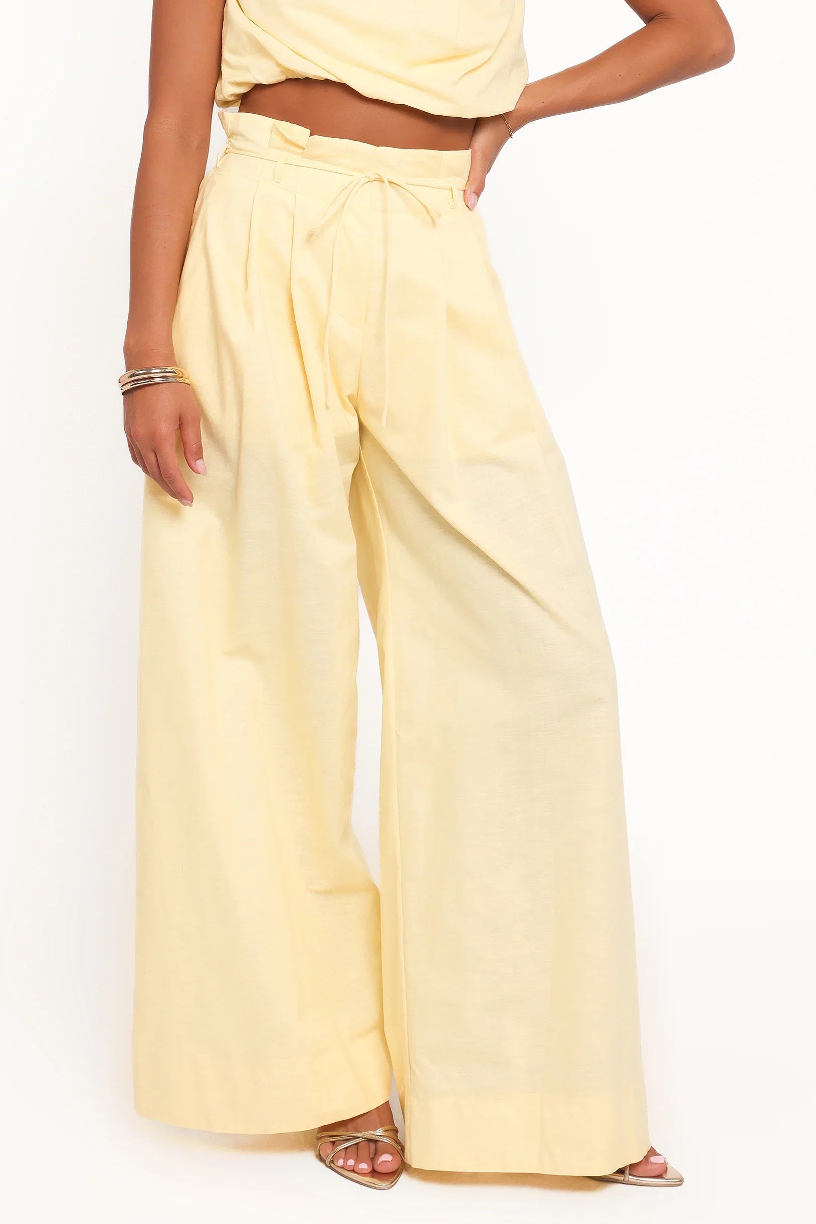 Althea Pant Set Yellow