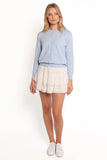 Bliss Cardigan Pale Blue