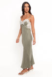 Alita Midi Dress Olive