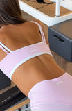 All The Glory Sports Bra Marshmallow White