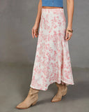Daywear Darling Floral Midi Skirt