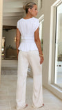 Amy Top White