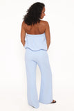 Olivia Pant Set Baby Blue