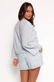 Flynn Short Set Pale Blue