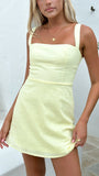 Nadalia Mini Dress Yellow