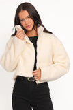 Katerina Fleece Puffer White