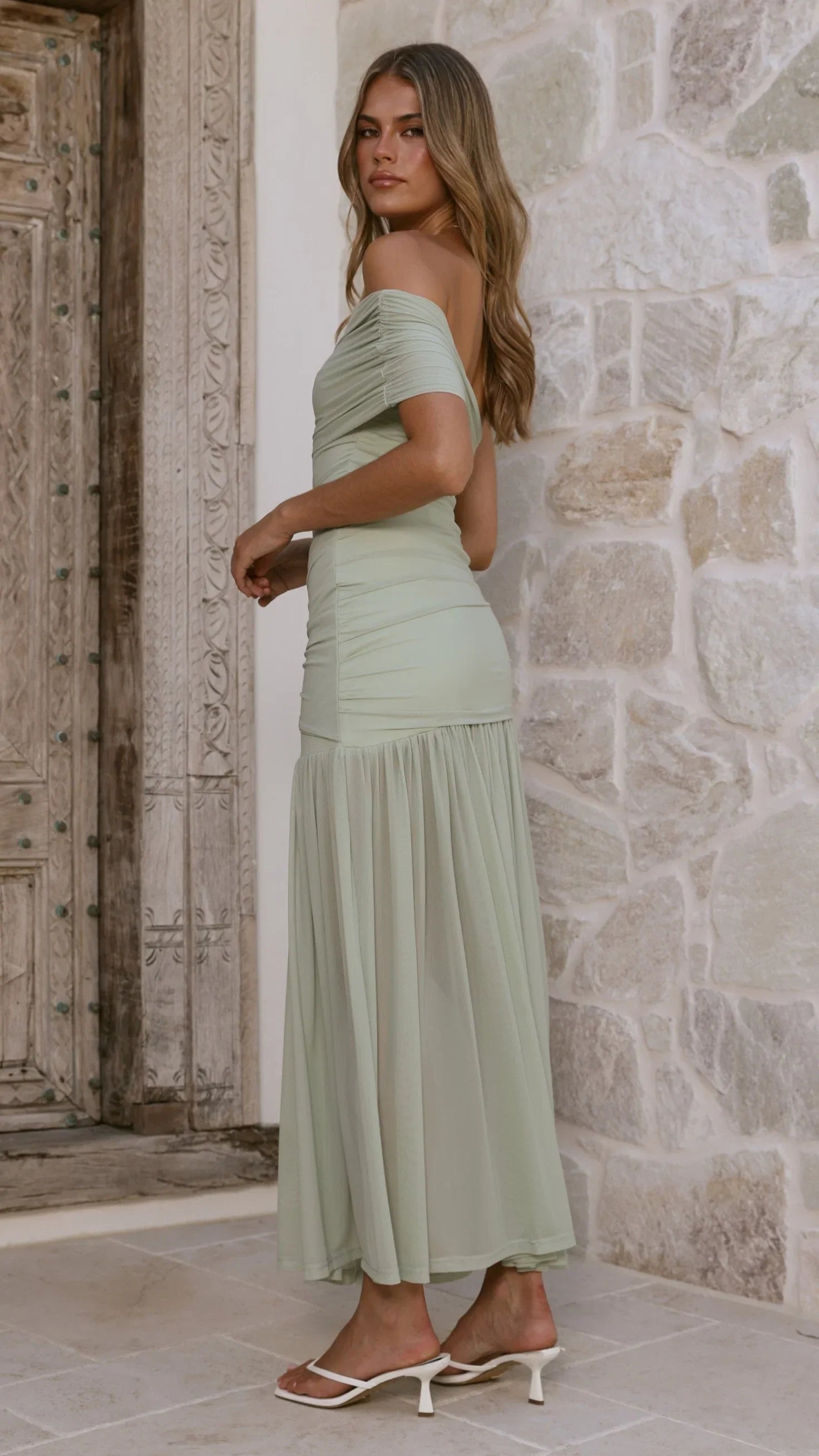 Dalia Maxi Dress Sage