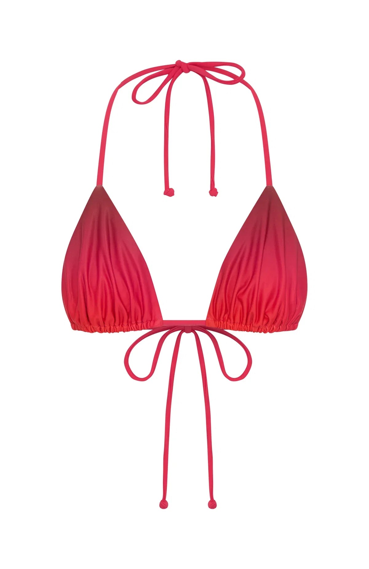 Golden Hour Bikini Top Scarlett Inferno