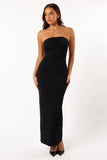 Brixley Strapless Maxi Dress Black