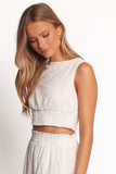 Kimora Top White