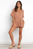 Winny Romper Mocha