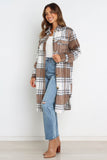 Dion Shacket Brown Check