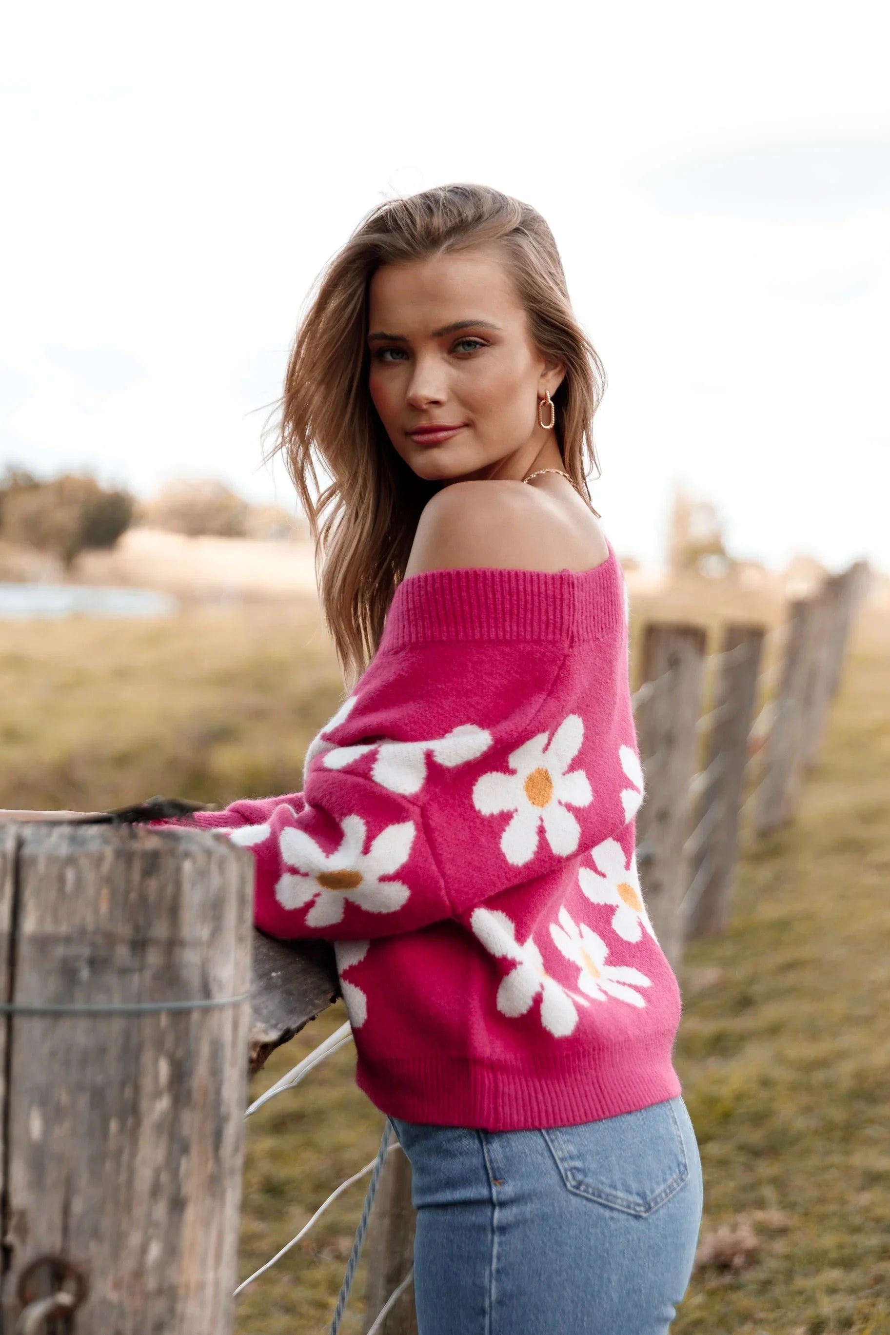 Daisy Cardigan Orchid