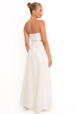 Laura Midi Dress White
