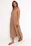 Marcy Midi Dress Mocha