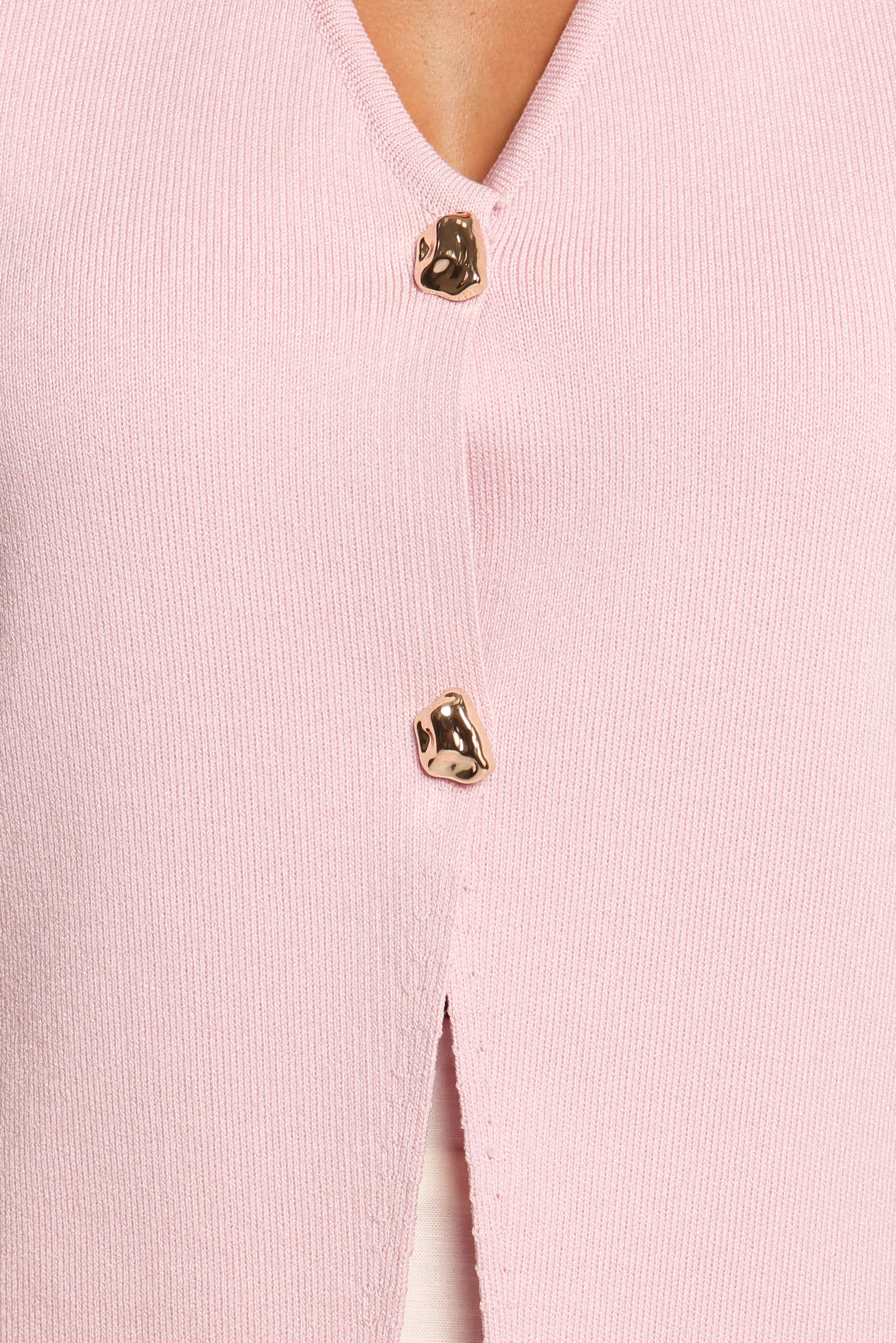 Everlee Knit Vest Top Pink