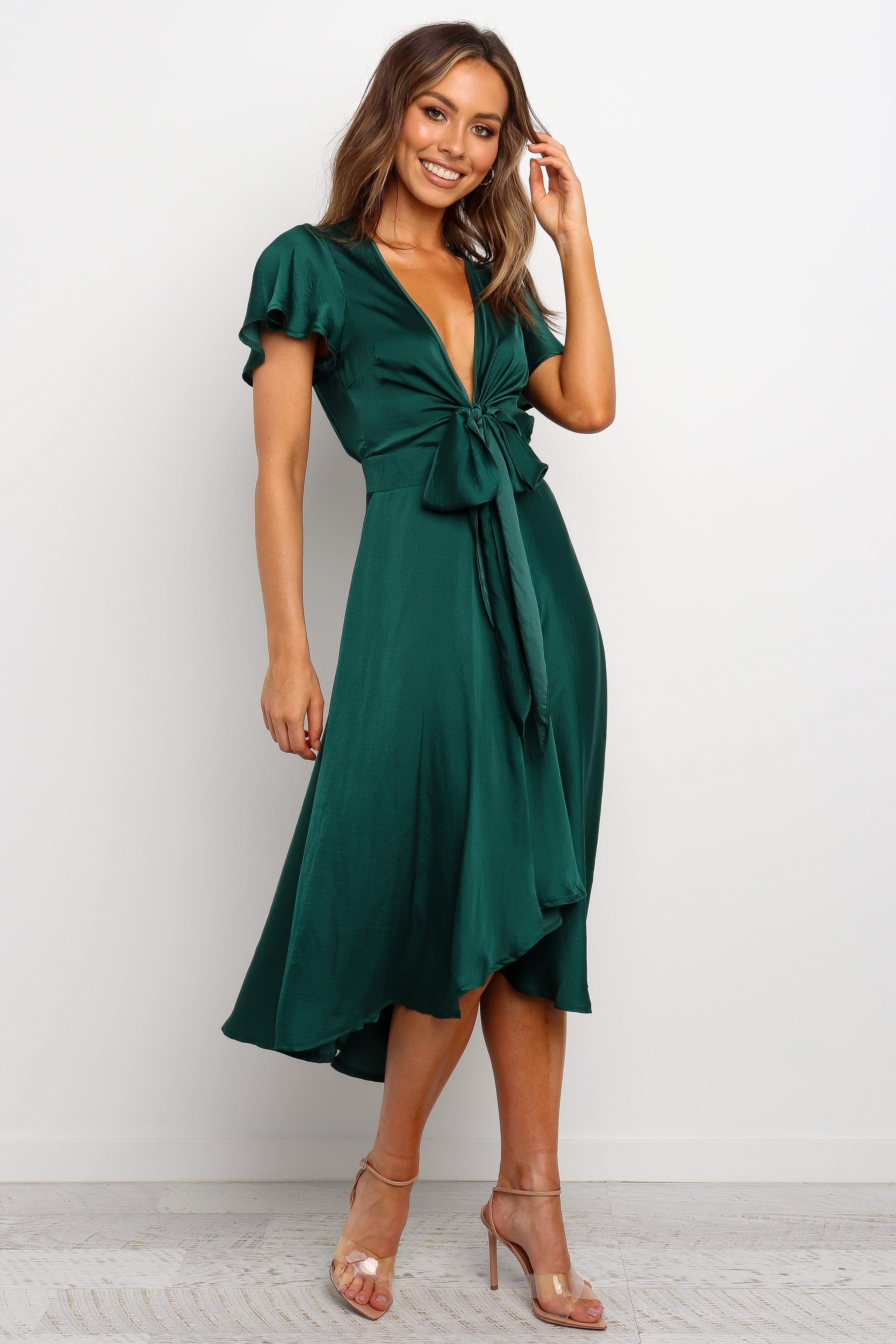 Montrose Dress Emerald