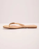 Tide Crush Raffia Seashell Charm Sandals