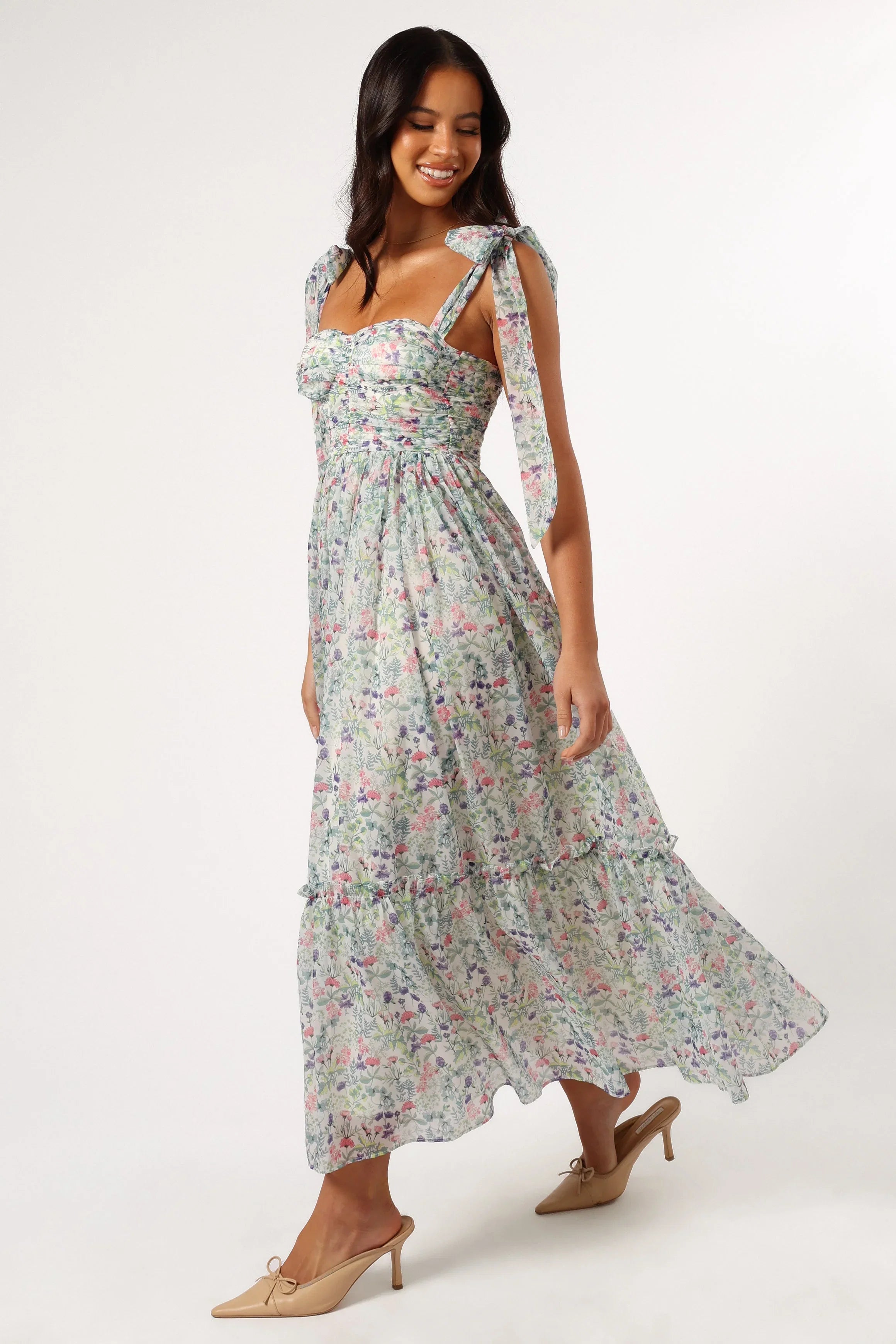 Floret Midi Dress Multi