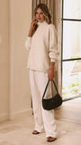 Harita Knitted Sweater Cream