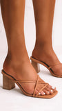 Unika Heel Sugar Brown