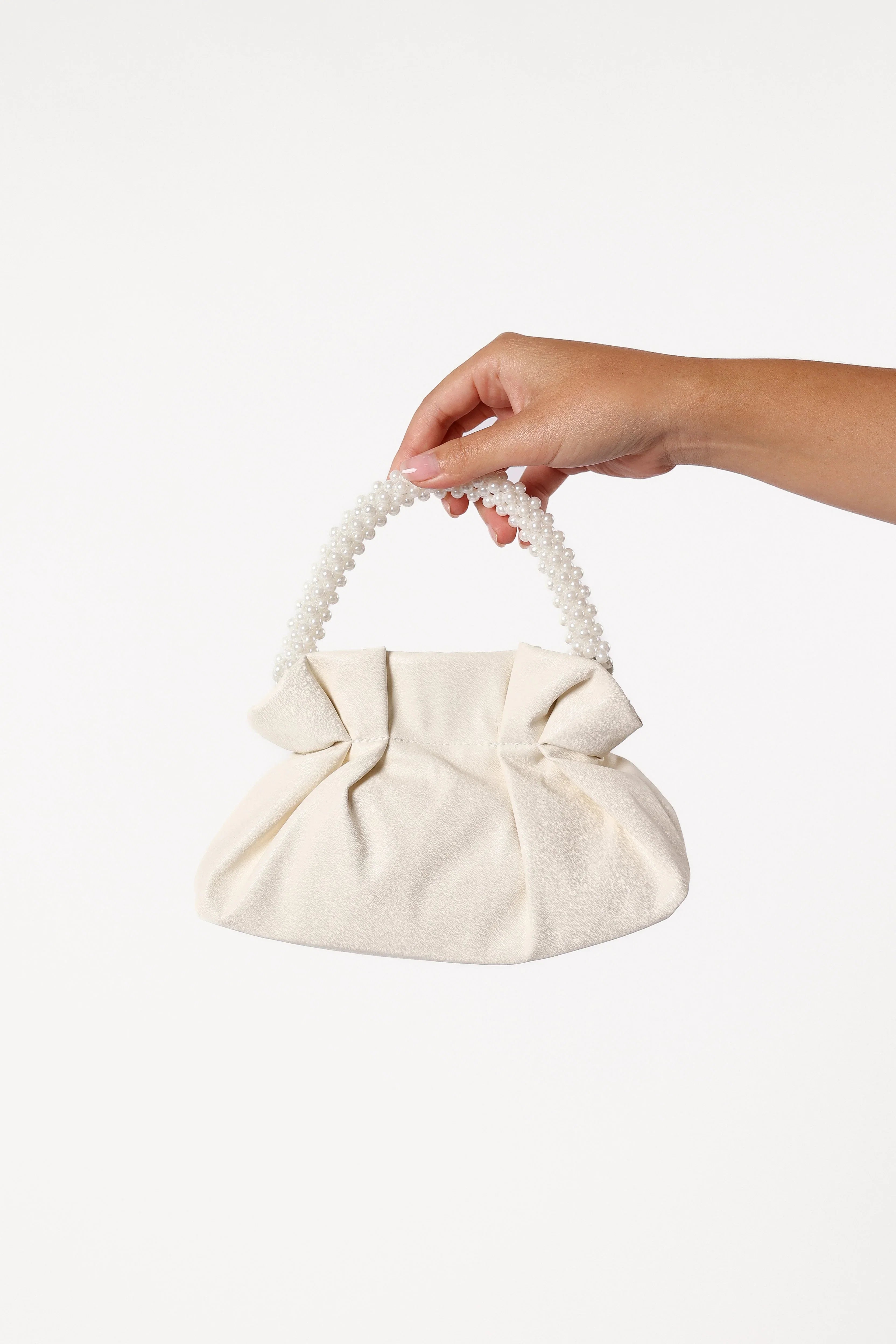 Mia Pearl Bag White