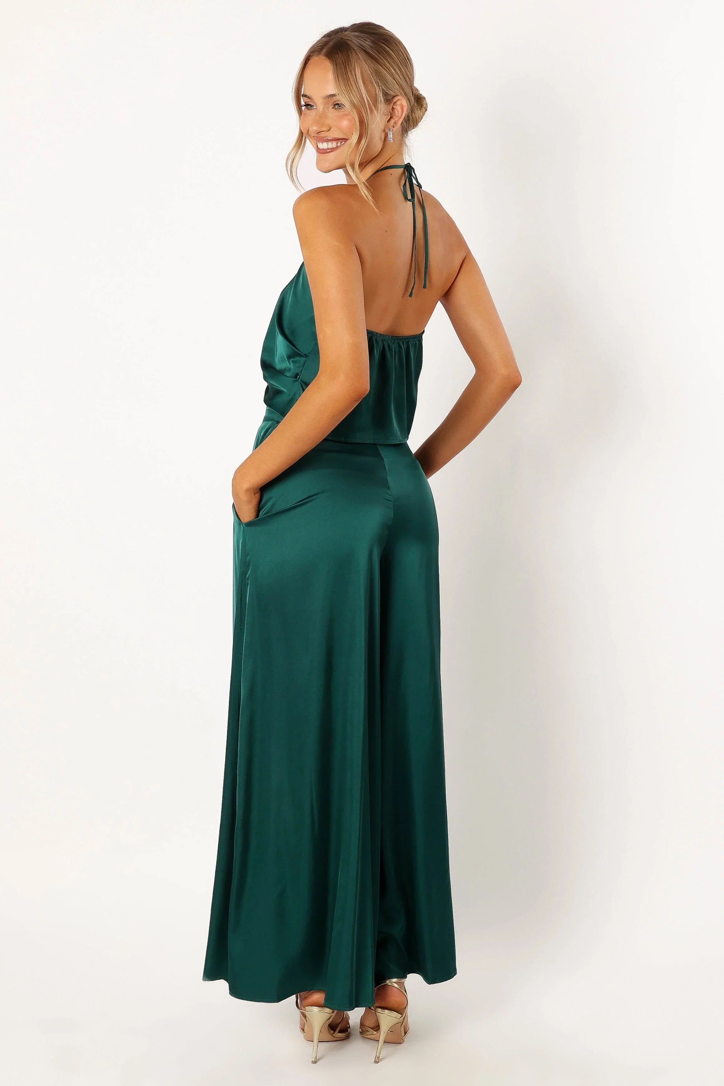 Estelle Pant Set Emerald