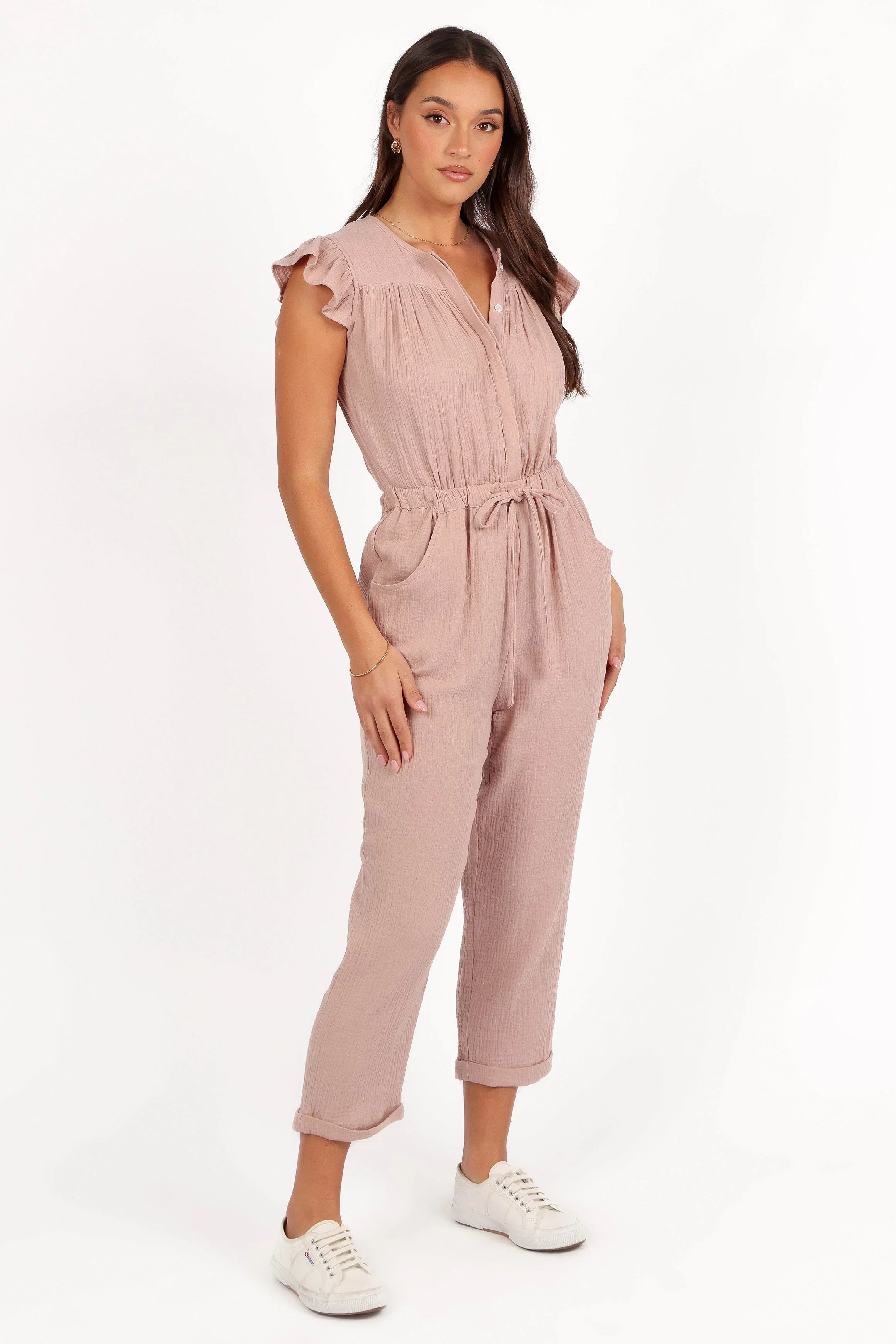 Brooklyn Jumpsuit Dusty Mauve