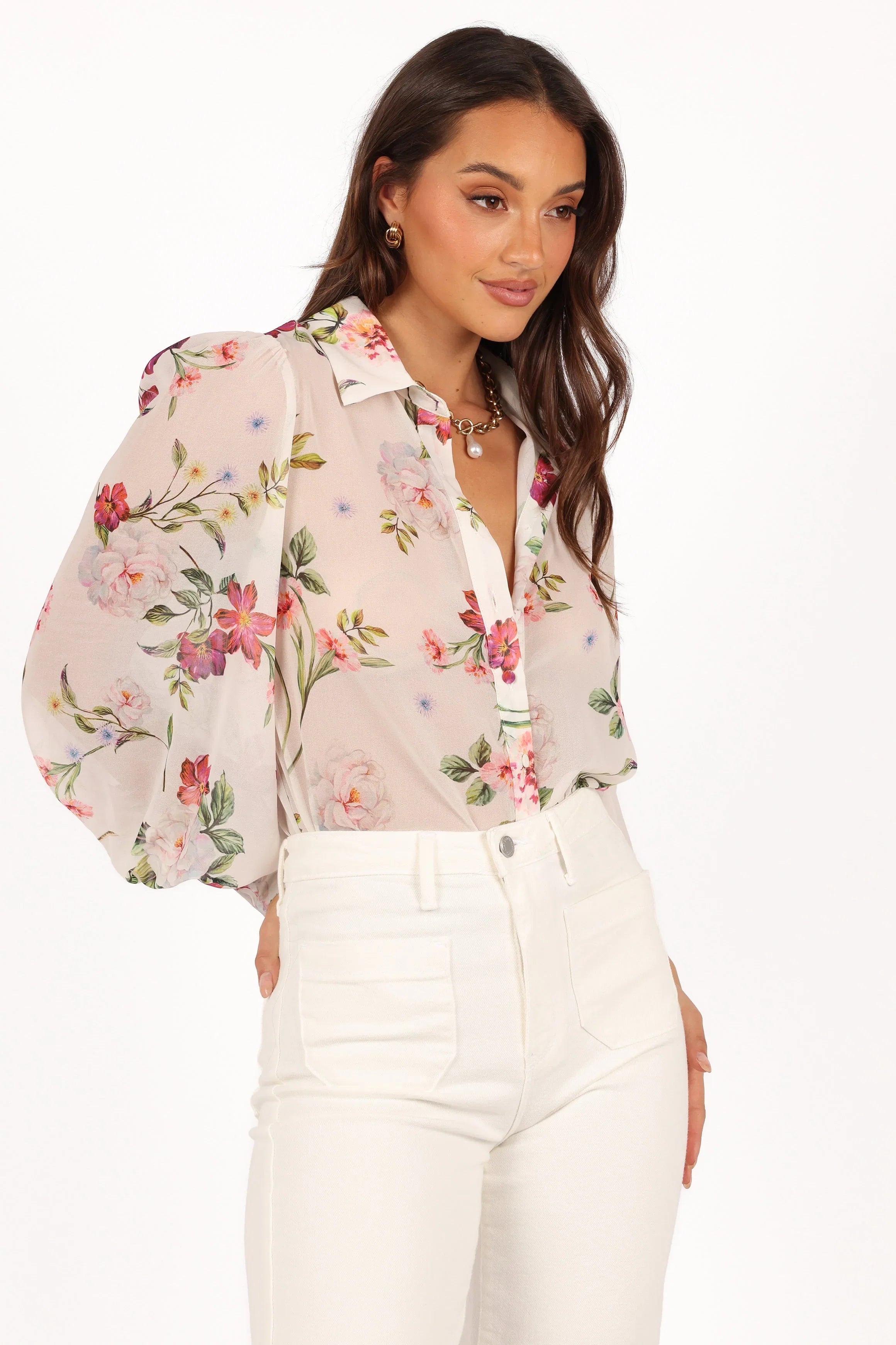 Fleetwood Blouse Jaci White