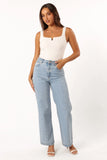 Santina Top White