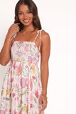 Stazie Midi Dress Garden Floral